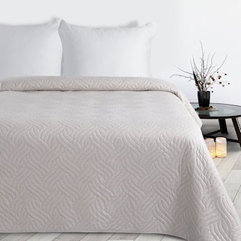 Narzuta Len 210x170 cm beżowa 