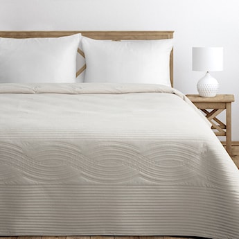 Narzuta Velvet 210x170 cm kremowa 