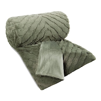 Koc Kate 200x150 cm oliwkowy