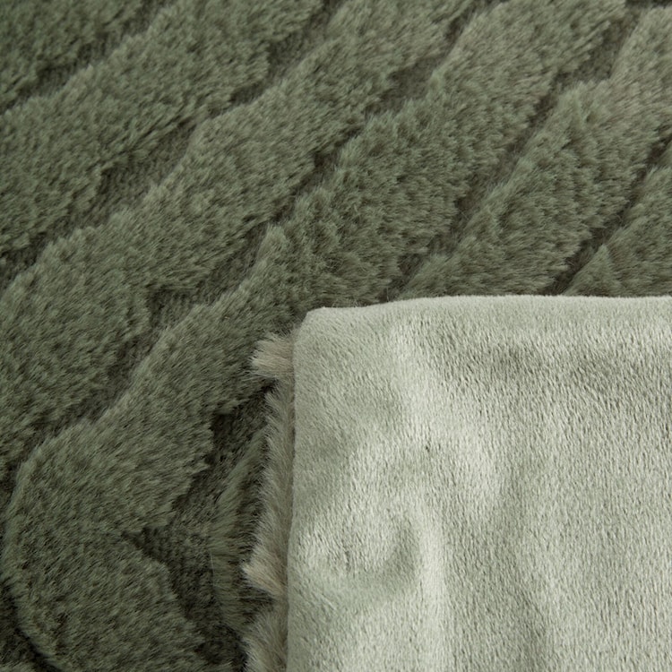 Koc Kate 200x150 cm oliwkowy  - zdjęcie 5