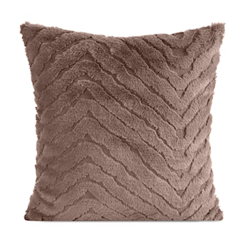 Poszewka Kate 45x45 cm ciemnobeżowa