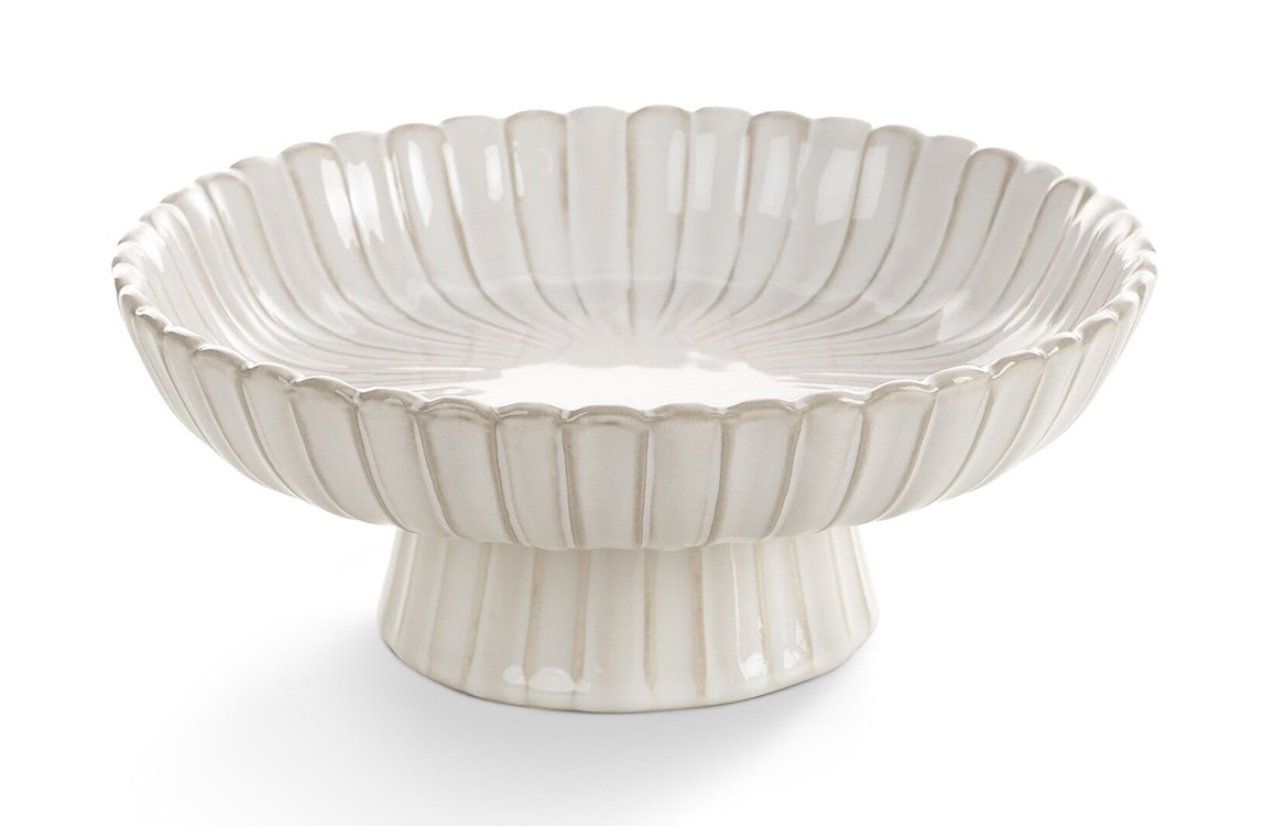 Misa dekoracyjna Avril 21 cm kremowa 