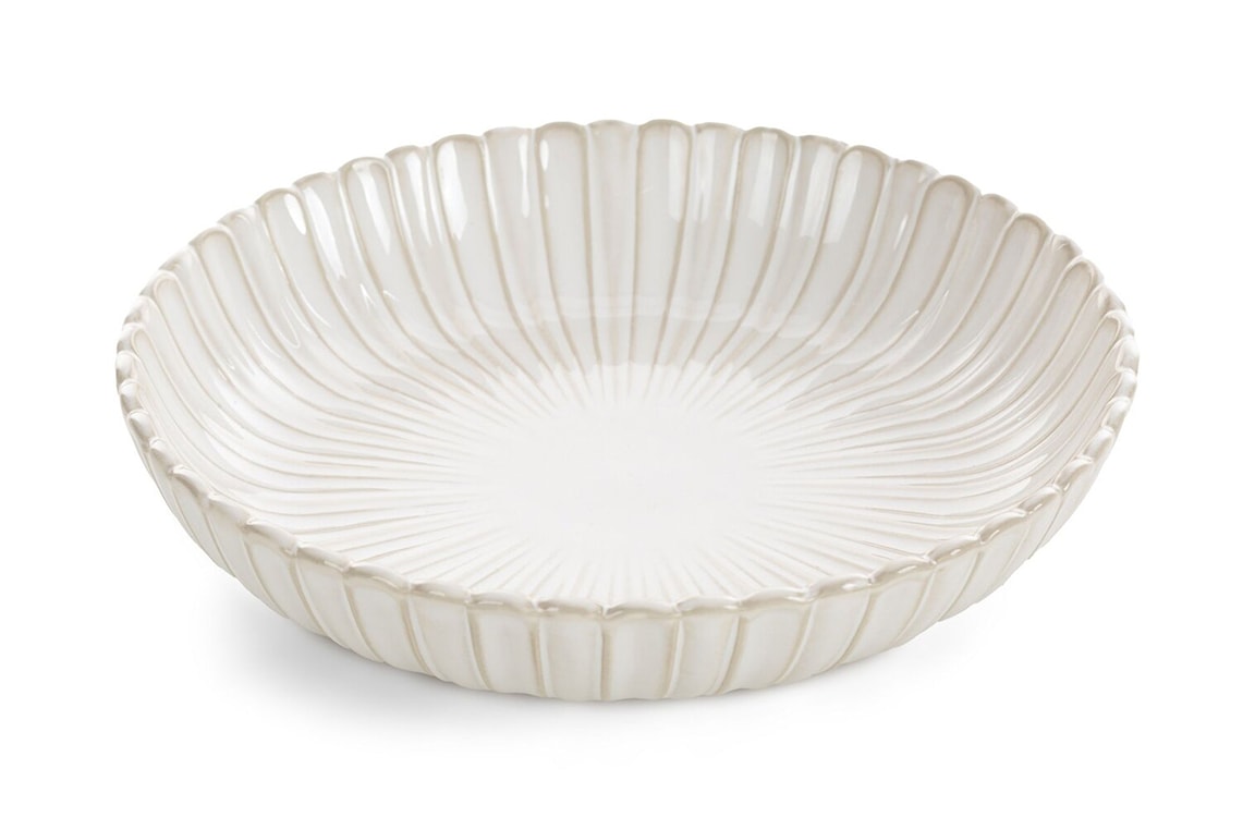 Misa dekoracyjna Avril 24 cm kremowa 