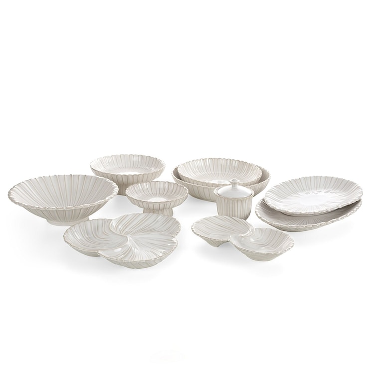 Patera Avril 31 cm kremowa  - zdjęcie 2