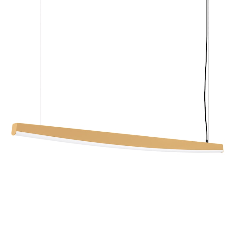 Lampa wisząca Jorun LED 150 cm złota 4000K