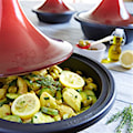 Le Creuset - Garnek żeliwny do tagine Tradition 27 cm czerwony  - zdjęcie 2
