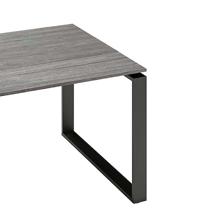 Stół ogrodowy Tiower aluminiowy 180x100 cm szary  - zdjęcie 8