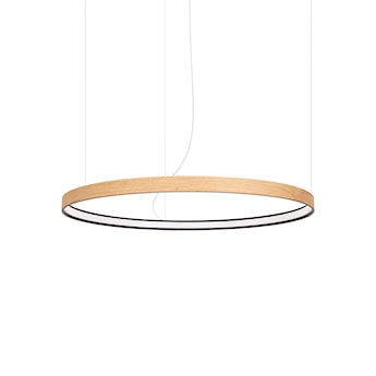 Żyrandol Rio Eik LED 78 cm naturalne drewno 3000K