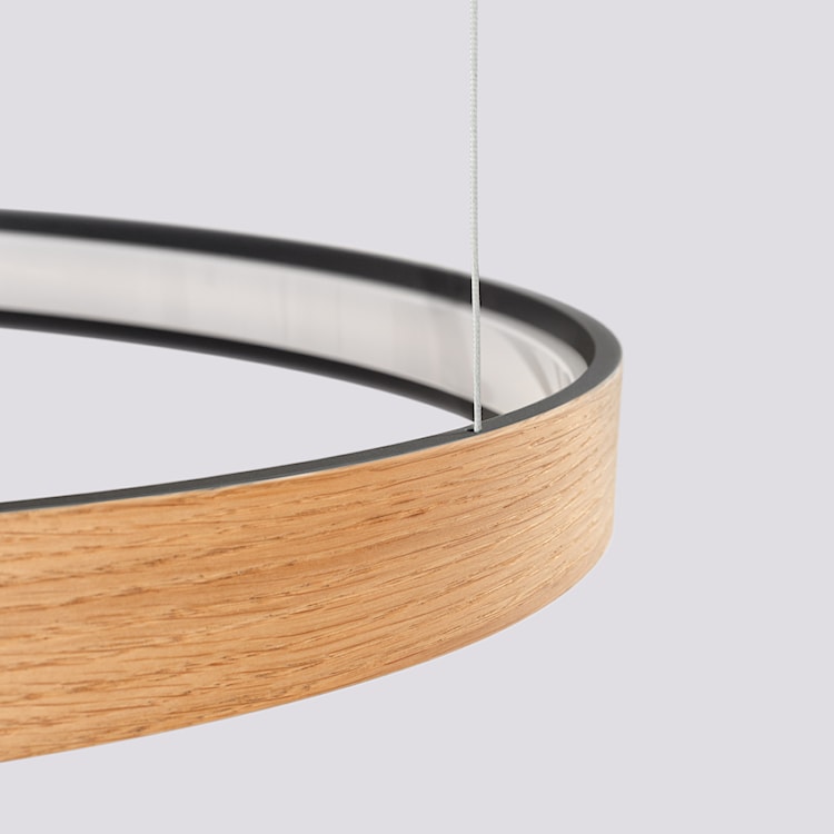 Żyrandol Rio Eik LED 78 cm naturalne drewno 3000K  - zdjęcie 10