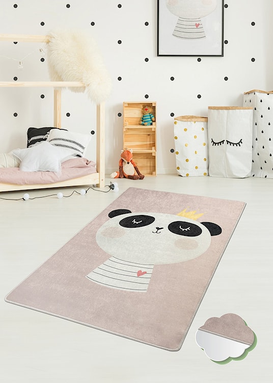 Dywan do pokoju dziecięcego Dinkley Panda 100x160 cm  - zdjęcie 2