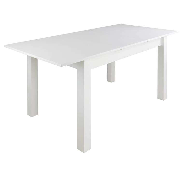 Stół rozkładany Eagor 125-165x80 cm biel alpejska  - zdjęcie 4
