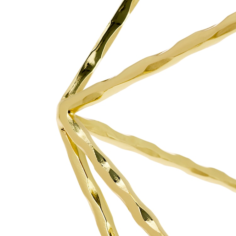 Lampa wisząca Dingolay w kształcie kryształu 74 cm złota  - zdjęcie 7