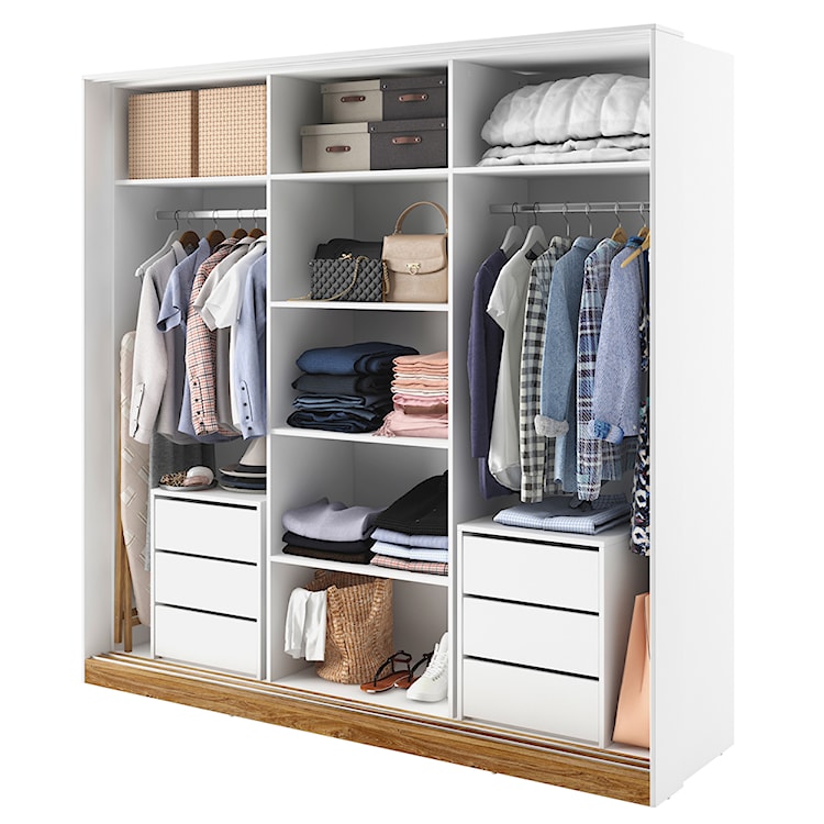 Szafa Dentro z lustrem 220cm  - zdjęcie 4