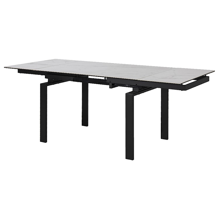 Stół rozkładany Ediazo 120-200x85 cm biały  - zdjęcie 4