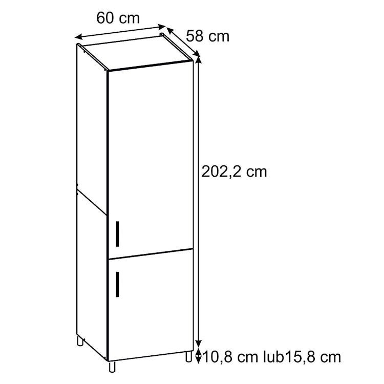 Zestaw mebli kuchennych Pettineo biały 120x310 cm  - zdjęcie 25