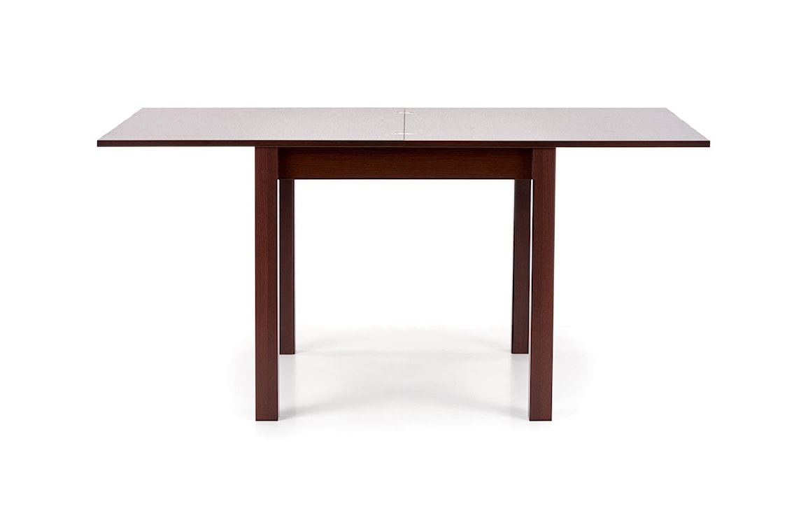 Stół rozkładany Lea 80-160x80 cm ciemny orzech  - zdjęcie 7