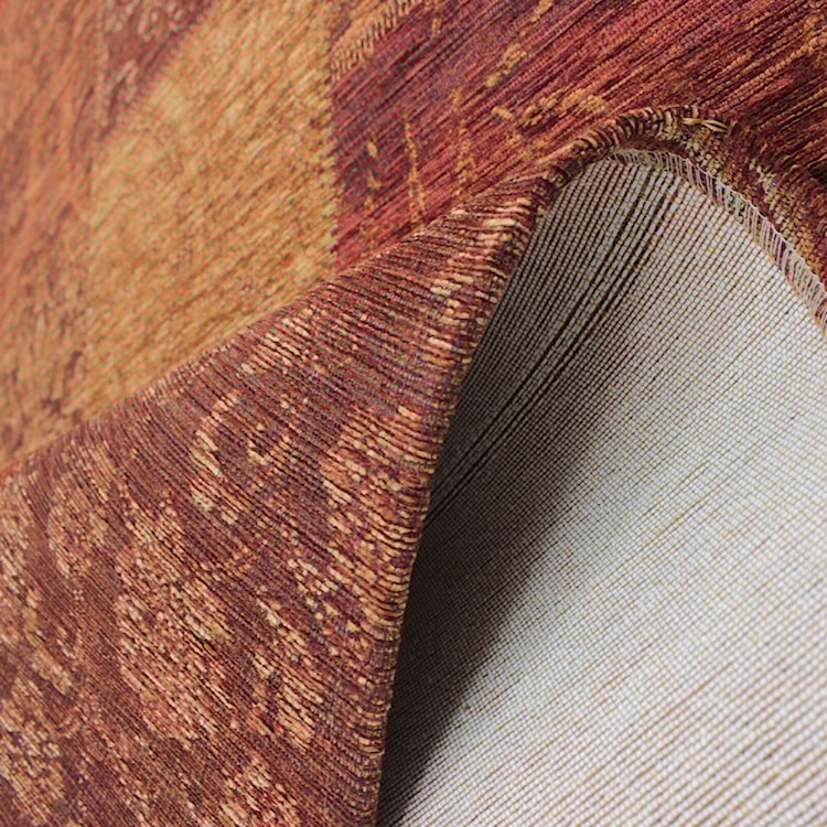 Dywan syntetyczny Patchwork Chenille terracotta Prostokątny/155x230  - zdjęcie 5
