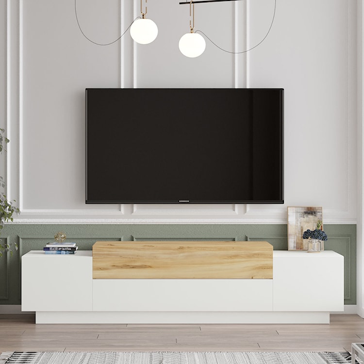 Szafka RTV Fedda 37,3x160 cm dąb  - zdjęcie 2