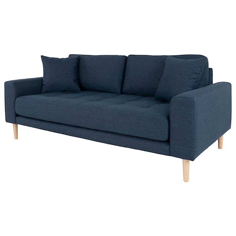 Sofa Dagmarri 180 cm granatowa 