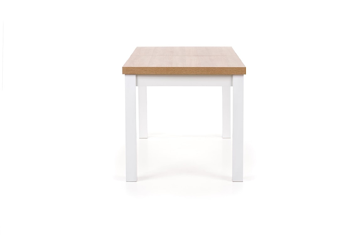 Stół rozkładany Lorez 140-220x80 cm biały-dąb sonoma  - zdjęcie 7