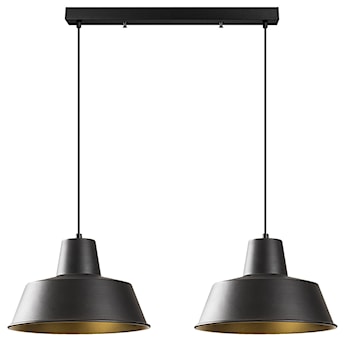 Lampa sufitowa Ardulace x2 62 cm czarna/złota