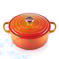 Le Creuset - Brytfanna żeliwna Signature 29 cm pomarańczowa 