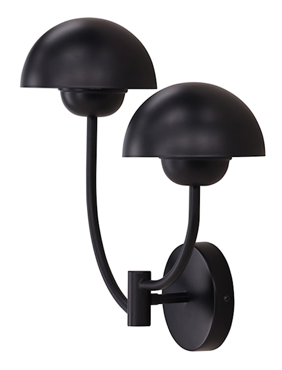Lampa ścienna Lyckorna x2 35 cm czarna 