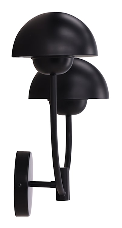 Lampa ścienna Lyckorna x2 35 cm czarna  - zdjęcie 4