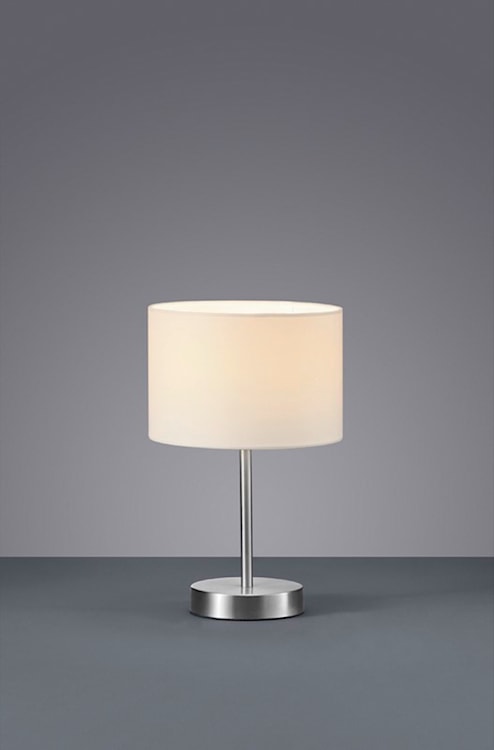 Lampa stołowa Hotel 32 cm biało-srebrna  - zdjęcie 2