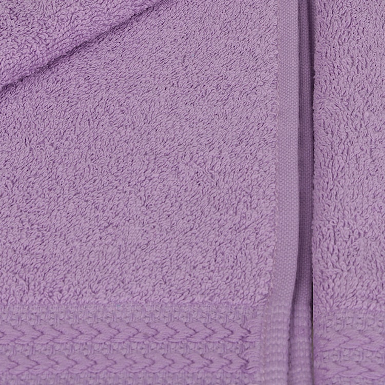 Zestaw sześciu ręczników Bainrow 30/50 cm liliowy  - zdjęcie 4