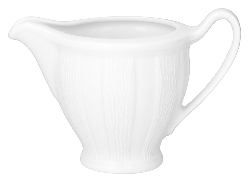 Serwis do kawy porcelanowy dla 6 os. Oktawa biała kora  - zdjęcie 6