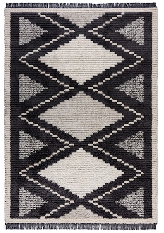 Dywan Zaid 230x160 cm czarno-biały