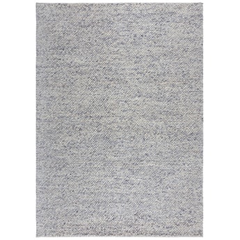 Dywan Minerals 230x160 cm z wełną szaroniebieski