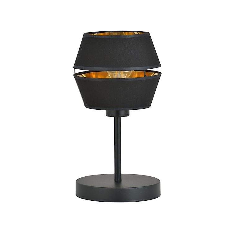 Lampa stołowa Catnes czarno-złota  - zdjęcie 2