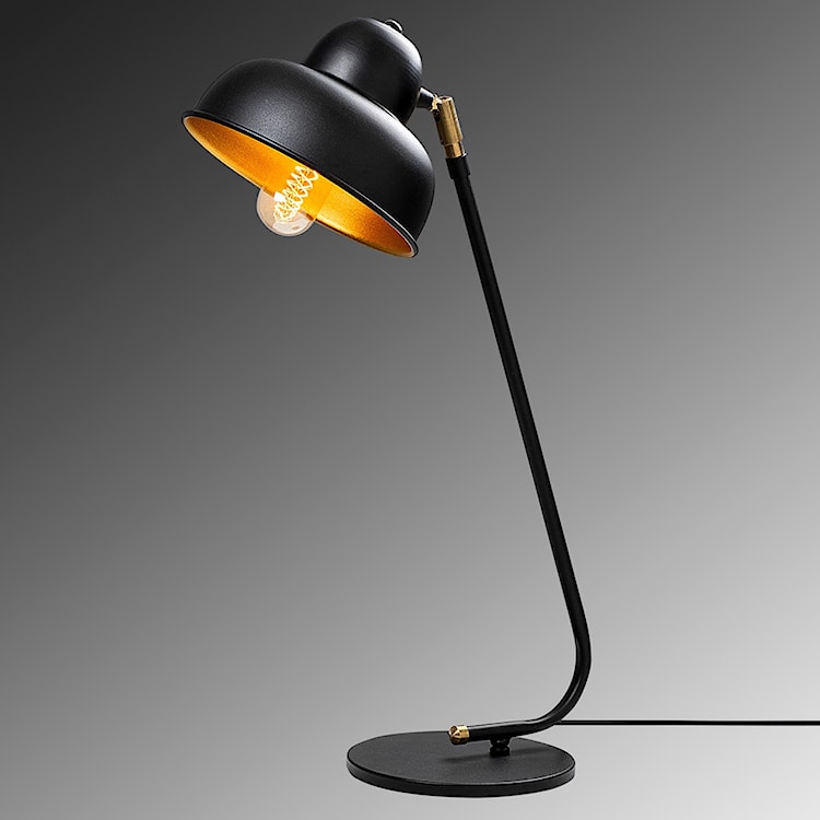 Lampka na biurko Hentima czarna  - zdjęcie 8