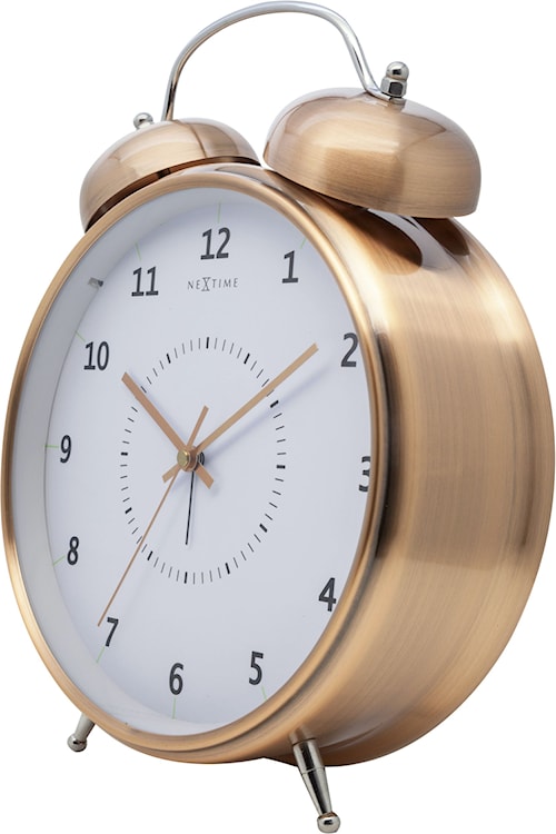 Budzik Wake Up 30x23 cm złoty  - zdjęcie 8