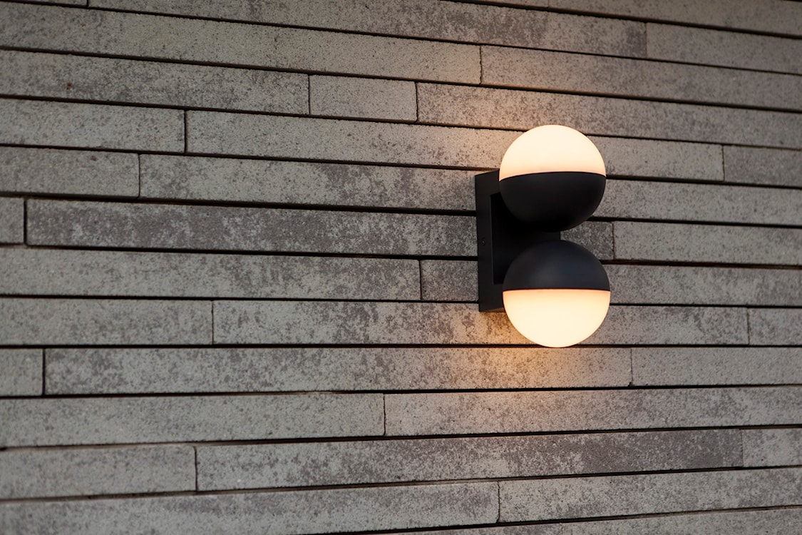 Kinkiet zewnętrzny Looma LED x2 szary  - zdjęcie 2