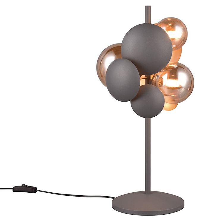 Lampa stołowa Bubble x3 antracytowa  - zdjęcie 2