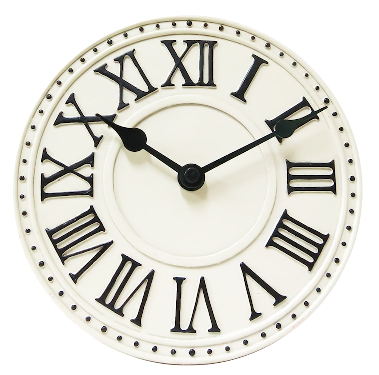 Zegar stojący London 16 cm beżowy 