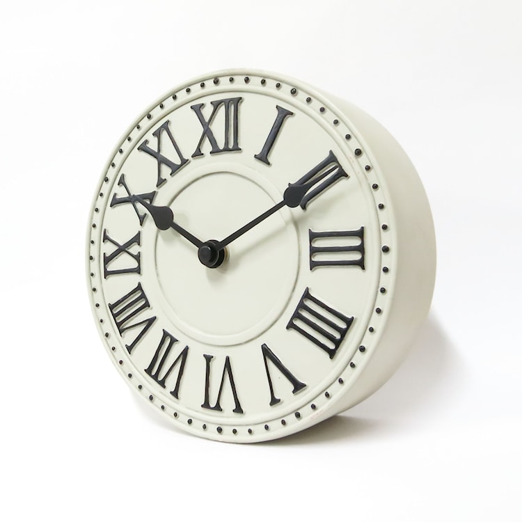 Zegar stojący London 16 cm beżowy  - zdjęcie 2