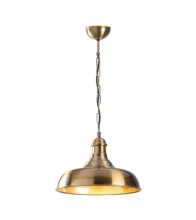 Lampa wisząca Helmude średnica klosza 32 cm złota  - zdjęcie 2
