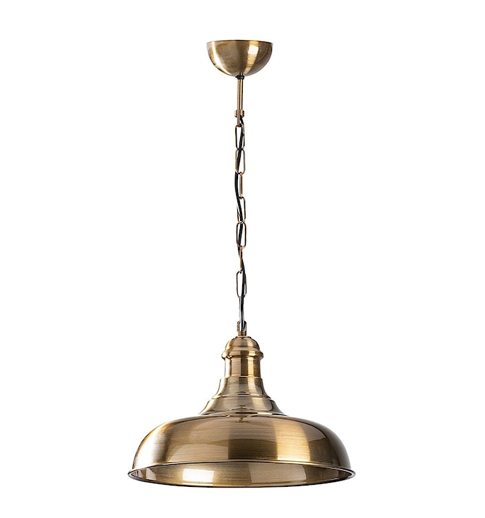 Lampa wisząca Helmude średnica klosza 32 cm złota
