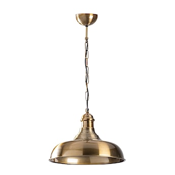 Lampa wisząca Helmude średnica klosza 32 cm złota