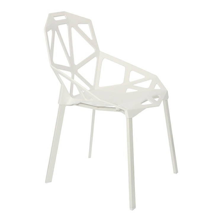 Krzesło Nubera białe  - zdjęcie 3