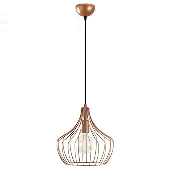 Lampa wisząca Tojil x1 zaokrąglona miedziana