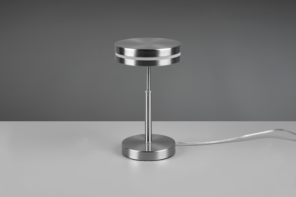 Lampa stołowa Franklin LED srebrna  - zdjęcie 2