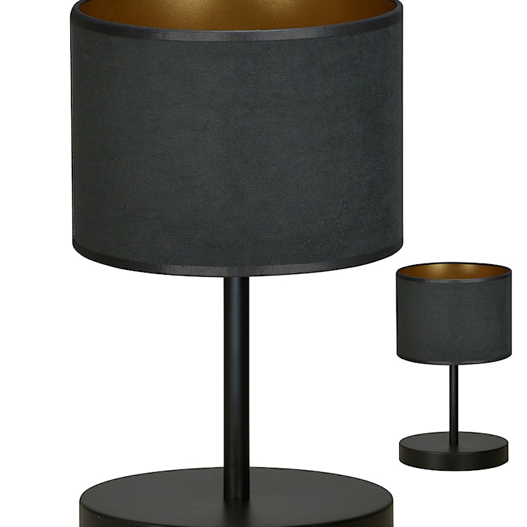 Lampka nocna Hellid średnica 18 cm czarna  - zdjęcie 5