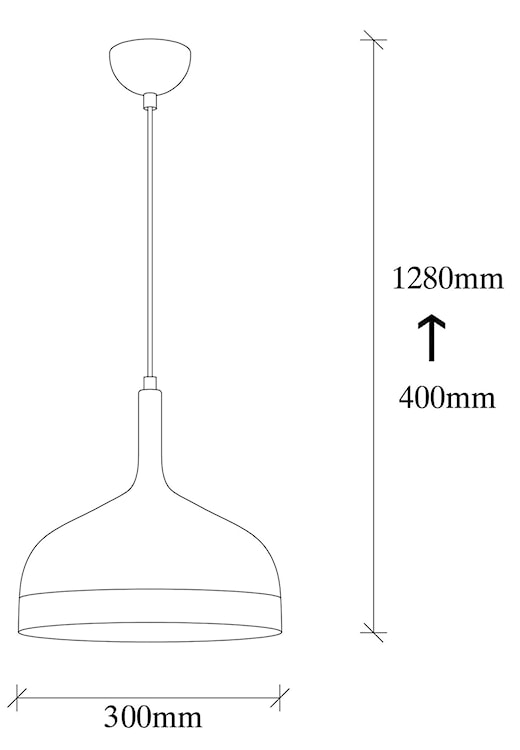 Lampa sufitowa Rientaki średnica 30 cm czarno-złota  - zdjęcie 5
