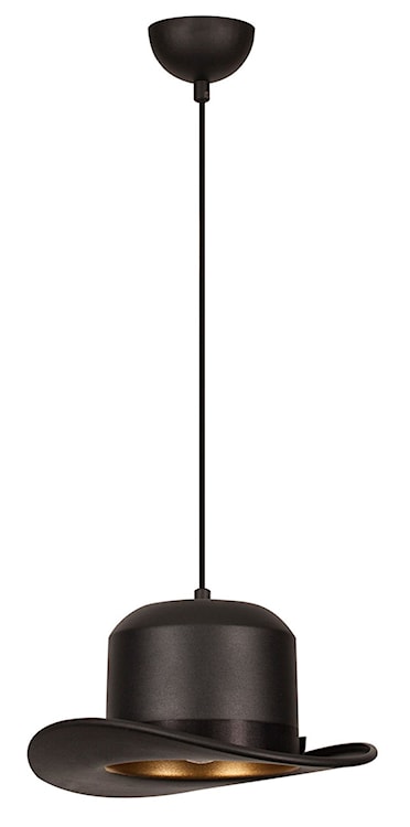 Lampa wisząca Sivani średnica 30 cm czarna