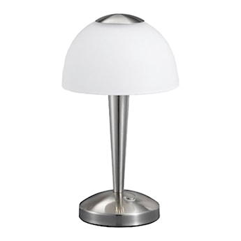 Lampa stołowa Ventura LED biało-srebrna